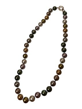 Multi-Color Pearl Necklace - Women Jewelry